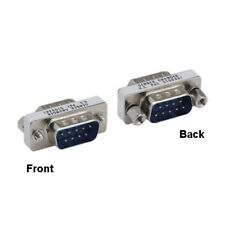 Kentek Mini DB9 9Pin Male/Male Serial AT Modem Adapter RS-232 Straight Through picture