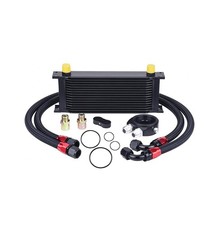 16 Row Oil Cooler Kit, 10AN Engine Cooler Radiator Universal picture