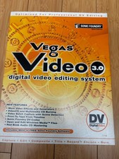 SONIC FOUNDRY MEDIA SOFTWARE VEGAS VIDEO 3.0 DIGITAL VIDEO EDITING SYSTEM NEW picture