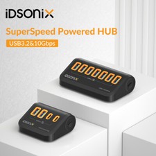 IDsonix 4/7 Ports USB C Hub USB 3.2 Gen 2 Portable USB 3.2 Hub Splitter 10Gbps picture