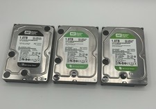 Lot of 3 Western Digital 1TB Internal Hard Drives picture