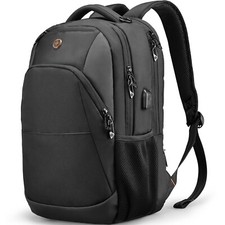 Swissdigital Design Travel Laptop Backpack, College Laptops Backpack with USB... picture
