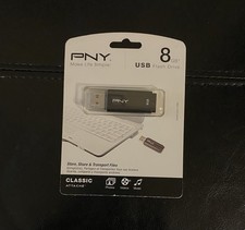 PNY 8GB Usb Flash Drive Store Share & Transport Files ~ Classic Attaché ~ New picture