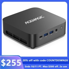 ACEMAGIC K1 Mini PC Win 11 Pro,Ryzen R2544 16GB DDR4 RAM 512GB SSD, WiFi 5 BT4.2 picture