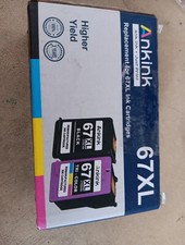 67xl Black And Tri Color Replacement 2 Pack New Open Box  B10 picture