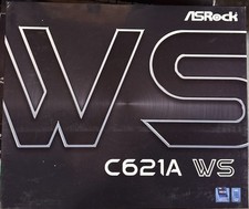 NEW ASRock C621A WS LGA4189 Xeon Workstation Motherboard Dual 10GbE DDR4 picture