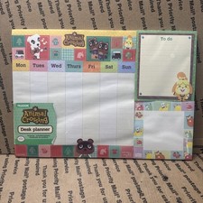Paladone Nintendo ANIMAL CROSSING desk planner custom Calendar NEW SEALED picture