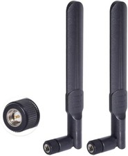2pcs Dual Band WiFi 8dBi SMA Male Antenna for Trailer Rear View Backup Camera picture