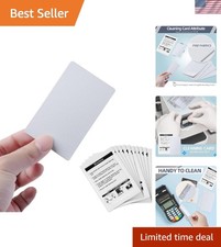 Effortless Cleaning with 25PCS CR80 Card Reader Cleaning Cards - Quick & Easy picture