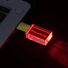 Pioneer DJ LED Crystal USB 2.0 Flash Drive 128GB Pendrive 64GB Memory Stick 16GB picture