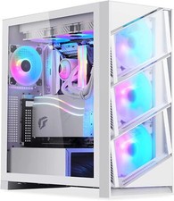 Segotep Aeolus T3 ATX Computer Case Mid Tower Gaming PC Case Tempered Glass picture