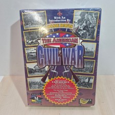The American Civil War A Nation Divided PC Mac CD-ROM 1996 Big Box New Sealed picture