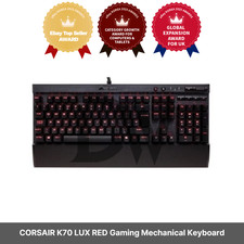 CORSAIR K70 LUX RED Gaming Mechanical Keyboard / Express / Genuine picture