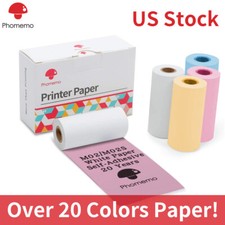 Bluetooth Portable Mini Photo Printer Adhesive Thermal Paper Wireless Printing picture