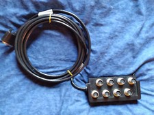 IBM AS/400 Twinaxial Workstation Controller 8-port, 19 ft Cable 21F5093 picture