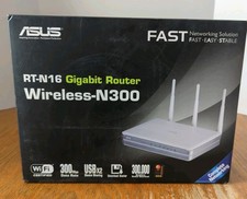 Asus RT-N16 Multi-Functional Gigabit Wireless Router N300 WiFi Hi Speed USB  picture