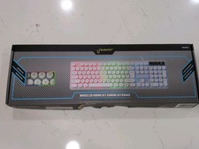 UNLOCKED Universal Wired LED Round Key Gaming Keyboard #GAKB-0001B picture