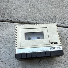 Atari 1010 Cassette Recorder/Player w/ Atari 5200 Controllers & Power Adapter picture