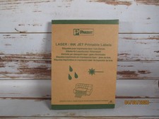 Panduit LJSL22-Y3-1 Laser Inkjet Printable Label Sheets 1000 Labels Open Box picture