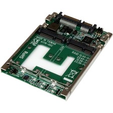 StarTech Dual mSATA SSD to 2.5? SATA RAID Adapter Converter picture