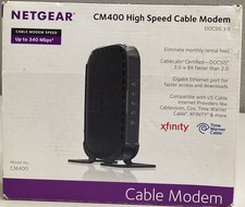 Netgear CM400 High Speed Cable Modem Model picture