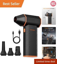 Rapid Charge MegaFlow 50 Air Duster - Efficient Dust Removal for All Devices picture