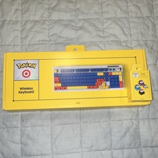 Target Exclusive Pokémon Wireless Keyboard w/ Pokeball Keycaps picture
