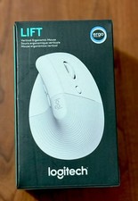 Logitech Lift Wireless Vertical Ergonomic Mouse White– New Factory Sealed Box picture