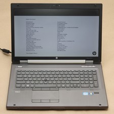 HP EliteBook 8760w Core i7-2630QM AMD FirePro M5950 8GB RAM NO SSD/HDD/OS picture
