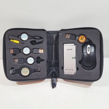 Vintage Y2K Computer Travel Kit Retractable Mini Mouse USB Hub RJ45 Retro Tech picture