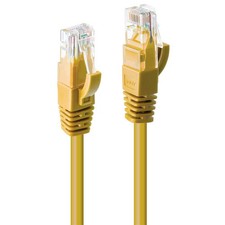 LINDY 5m Cat.6 U/UTP Network Cable, Yellow 5m Yellow picture