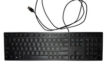 USB Keyboard Dell Quiet Soft Touch Office Casual Typing KB216 QWERTY Black picture