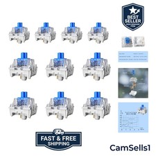 72PCS Copper Click Switches - Distinct Tactile Feedback for Gaming Enthusiasts picture