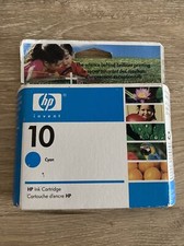 New Unused Genuine HP C4841A #10 Cyan Ink Cartridge Sealed, expired 2006 picture