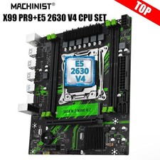 X99 Machinist PR9 Motherboard LGA 2011-3 Xeon E5 2630 V4 CPU Combo picture