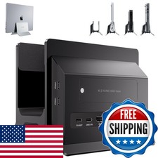 PULWTOP Vertical MacBook Docking Station Docking Station M.2 NVMe Case BD216A picture