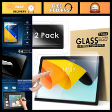 2-Pack Tempered Glass Screen Protector for 10.1