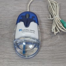 Aqua D168 Liquid Filled Computer Mouse Floating M Blue Retro PC IndyMac Bank CA picture