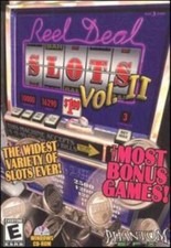 Reel Deal Slots Vol II 2 PC CD 300 slot machines jackpot coins themed video game picture