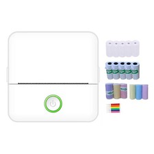 ABS Thermal Label Printer 200DPI Inkless Portable Bluetooth Machine for Craft picture