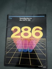 Intel Introduction to The iAPX 286 Paperback 210308-001 AFN-02177A February 1982 picture