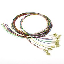 20 Pack of 12-Pack 3m LC/UPC OM3 Multimode Multicolor Pigtail picture