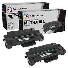 LD 2PK MLT-D115L Black Toner Cartridge for Samsung SL-M2820DW SL-M2870FW M2830DW picture