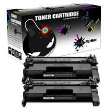 2 Black Toner replace for HP CF258X NO CHIP 58X LaserJet Pro M404dw MFP M428fdn picture