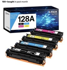 128A Toner Cartridges High Yield Compatible for HP 128A CE320A CE321A CE322A ... picture
