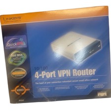 Linksys RV042 Dual WAN VPN Router 4x LAN Rev 1.1 w/ Original Box + Accessories picture