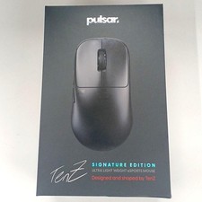 Pulsar PTZW21 TenZ Signature Edition Wireless Gaming Mouse Black Used picture