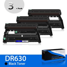 3 Pack DR630 Drum for Brother DCP-L2540DW DCP-L2300D DCP-L2500D HL-L2360DW picture