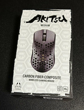 ARBITER Akitsu Medium Carbon Fiber Gaming Mouse - Ultra-Light 40G, Wireless 8K P picture