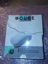 Vintage Serial Mouse 9 Pin DB9 With 3.5